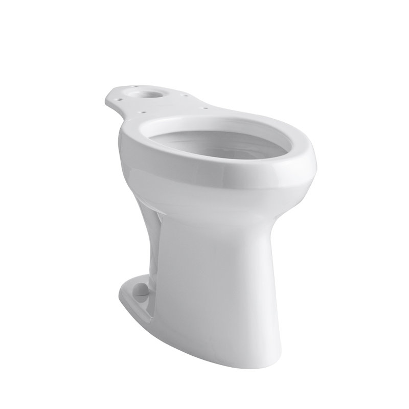 Highline Toilet Bowl with Antimicrobial Finish, Less Seat