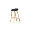 Arye Upholstered Counter Stool with Metal Frame