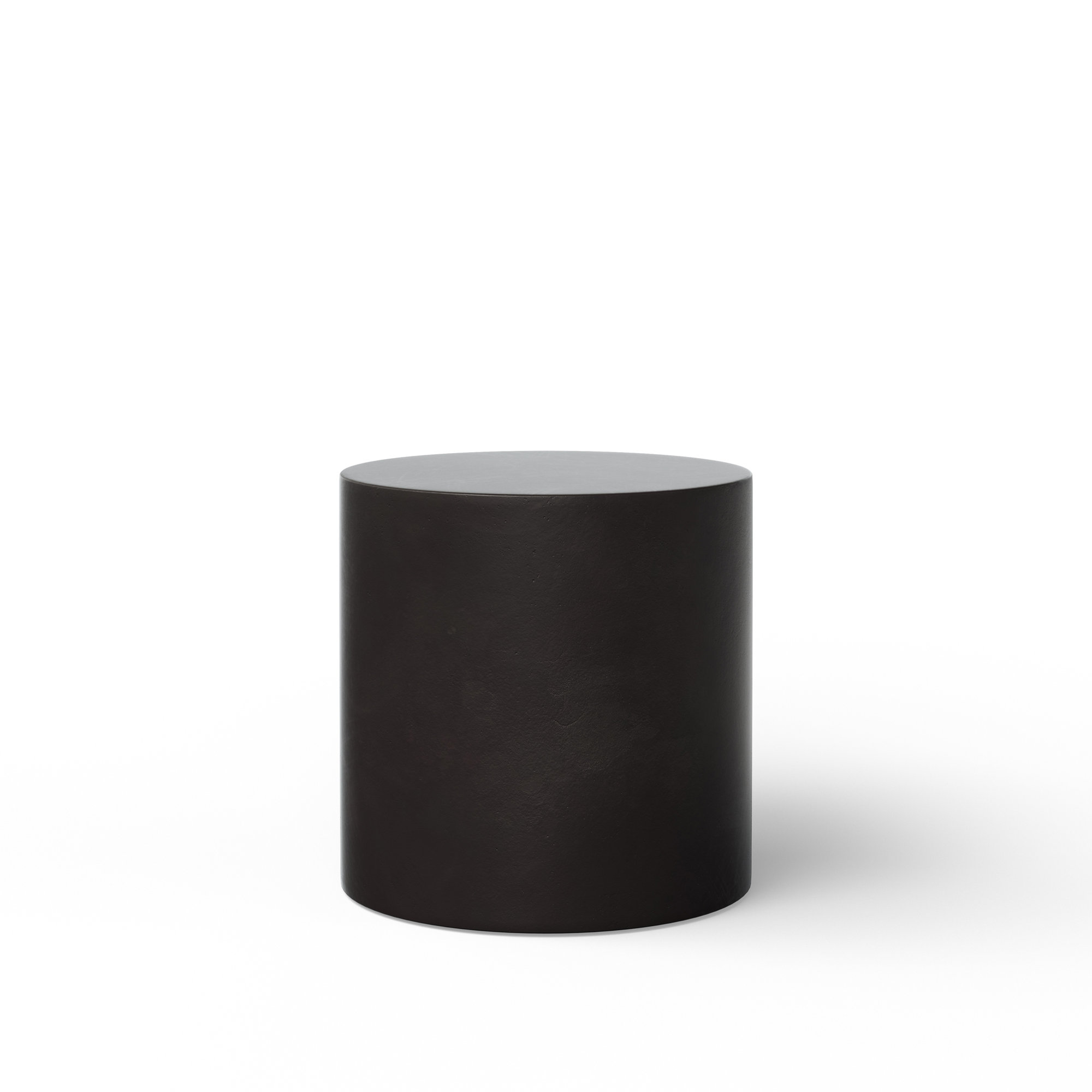 Concrete Pedestal End Table