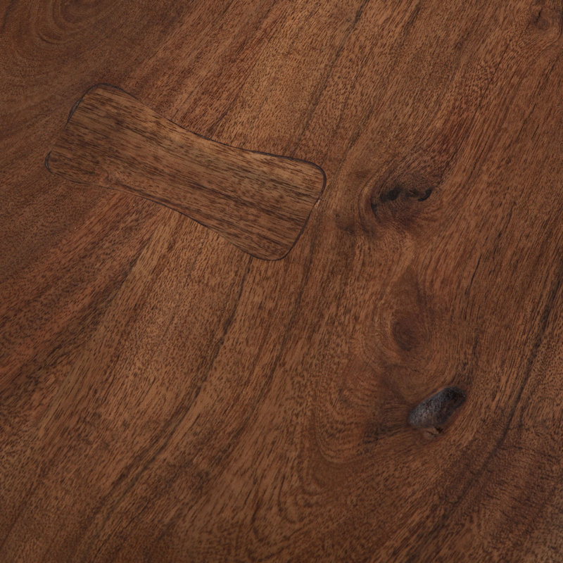 Organic Forge Solid Wood Bench