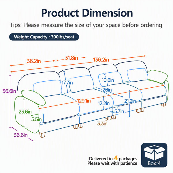 Dimensions du produit