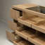 Vitrine en bois massif rétro-113401417