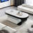 Modern simple oval shaped coffee table-104845676-104845679-104845680