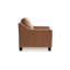 Chaise d'appoint Emilia, accoudoirs évasés, polyester touffeté à l'argile douce-110979859