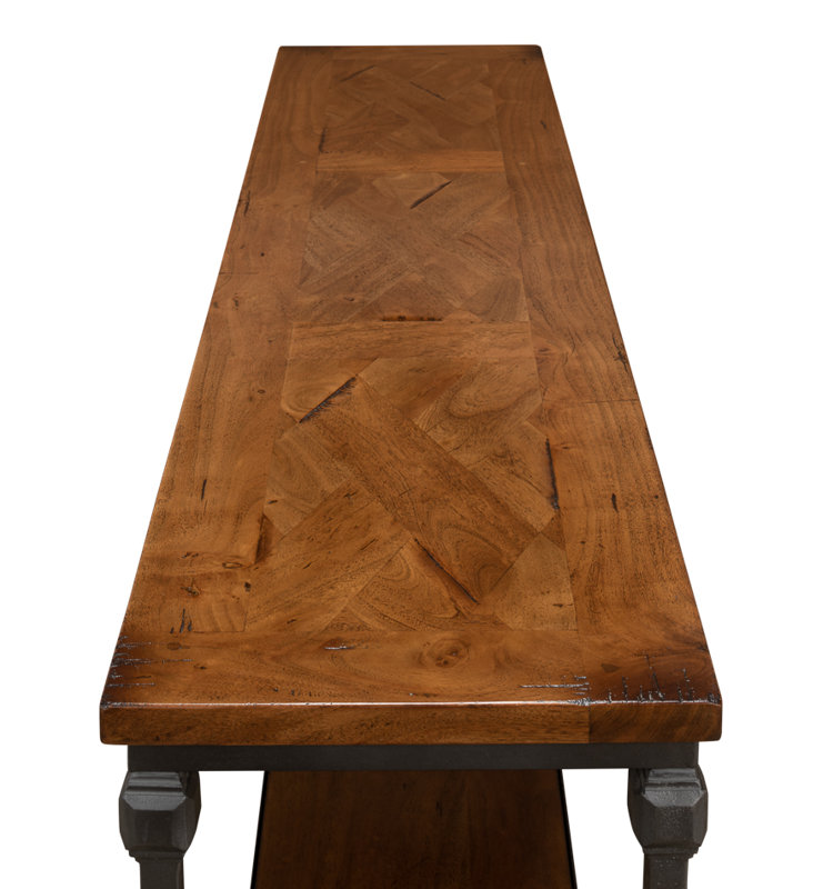 Maymie 60'' W Solid Wood Console Table