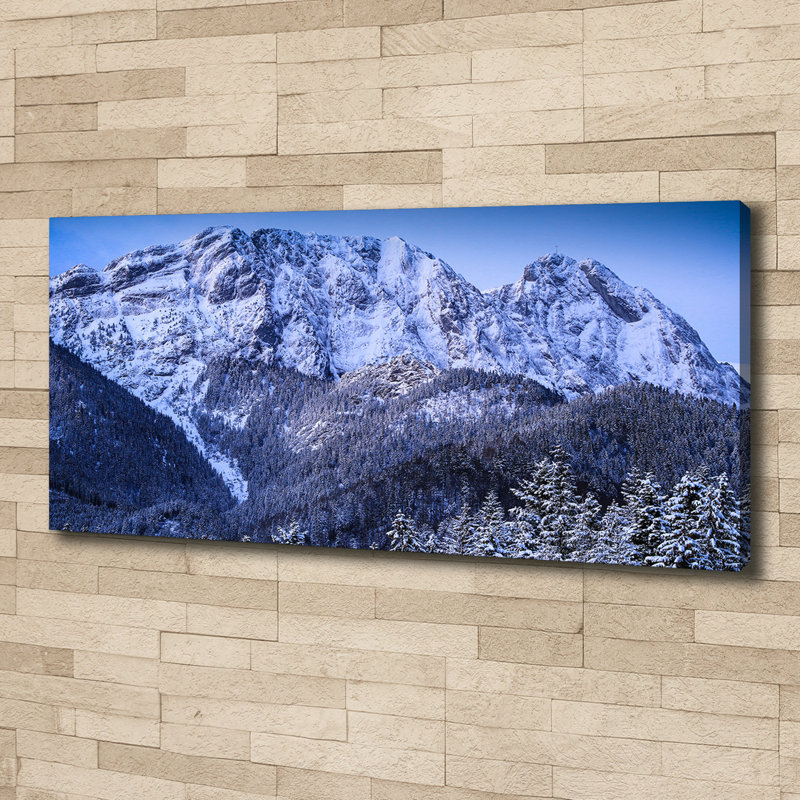 Giewont Tatry - No Frame Print on Canvas