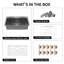 Deervalley 33" L X 22" W Drop-In Single Bowl 18-Gauge Stainless Steel Kitchen Sink With Bottom Grid
