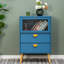 Armoire d'appoint à 2 tiroirs avec rangement Beppy