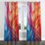 Glafira - Multicolore cubique à facettes chromées - Rideau à œillets occultant Cubism - 1 panneau-1043248433-1043312606