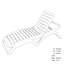 Scirocco Garden Lounger-460363325