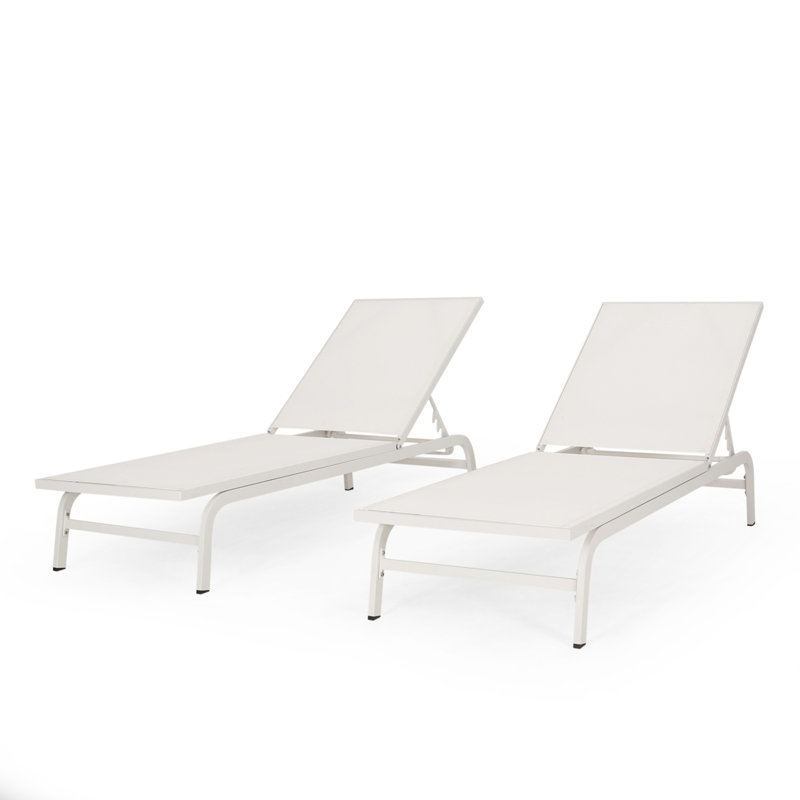 Chaise longue d'extérieur