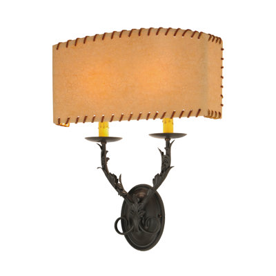 Rustic Lodge 2 - Light Armed Sconce