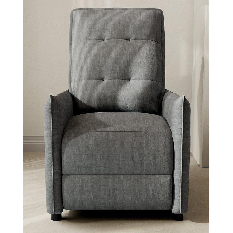 Fauteuil inclinable Chenille, Gris