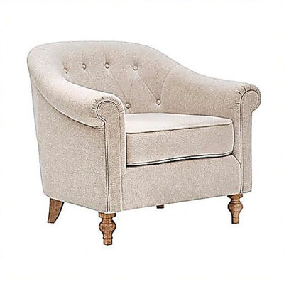 Fauteuil capitonné