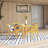 Quadis 4 - Person Patio Dining Set with Square Table-1606078128