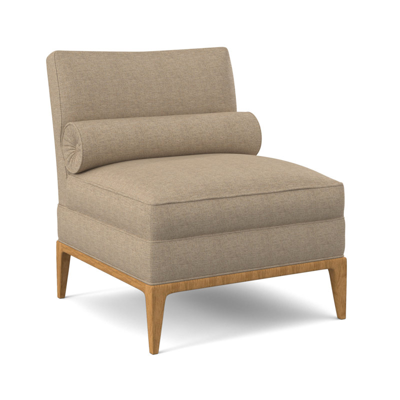 Fiona Slipper Chair, Amber, Elise Flax