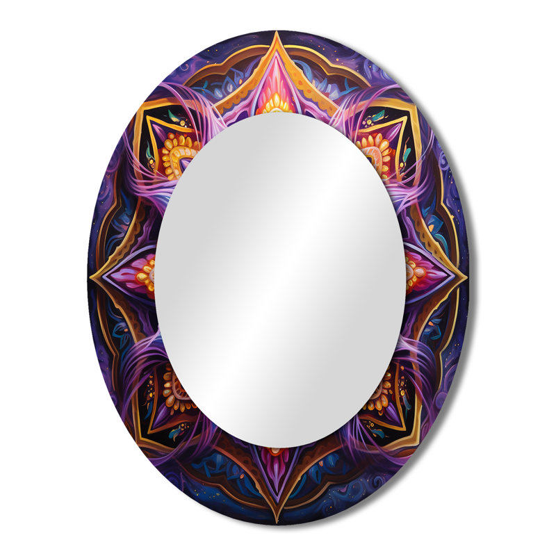 Miroir mural ancien antique, 43 po x 33 po