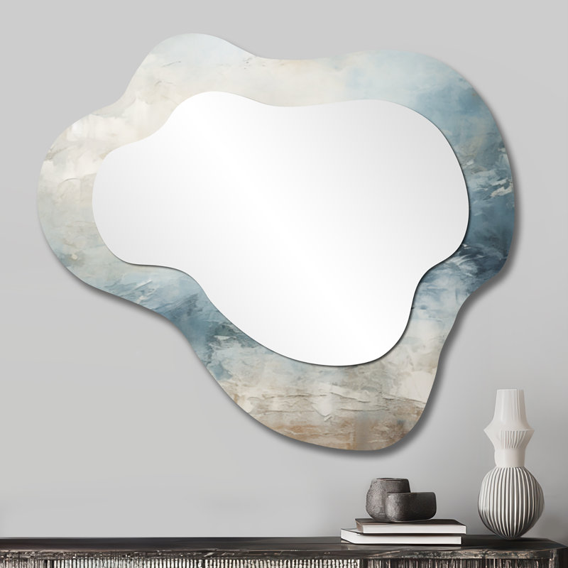 Miroir d'appoint Modern Cloud, 25" x 28"