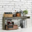 Solid Wood Cabinet Shelving Rack