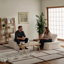 Versatile Modular Floor Sofa Chair, With Soft Tufted Fleece, Frameless Low Profile Floor Seating For Living Room & Gaming, 95x95cm Compact Ottoman Style-86864984