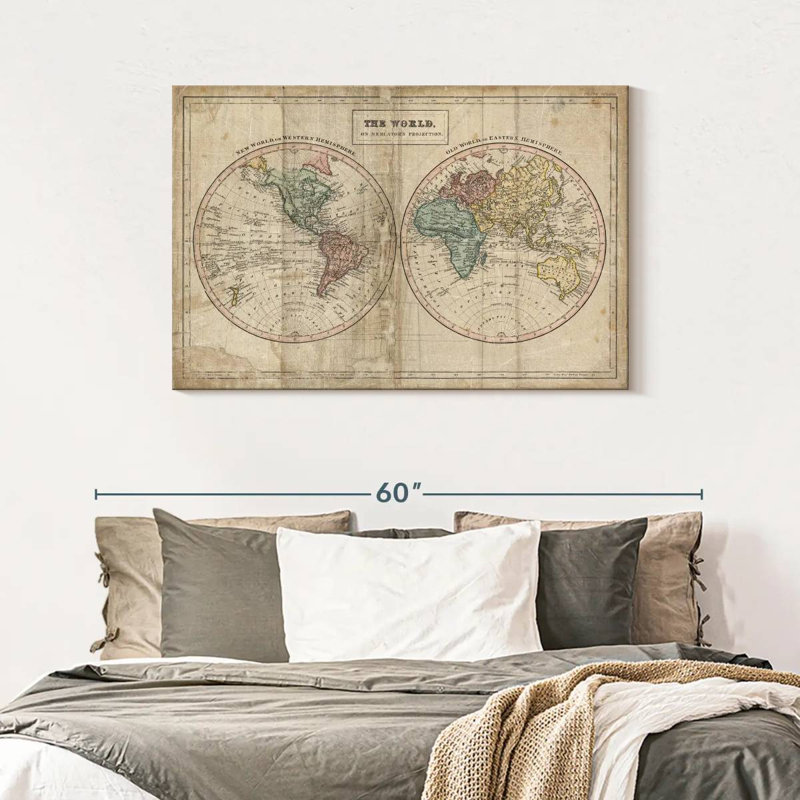 Aliaz Old World Eastern Western, H 30 po x l 45 po