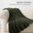 Ruched Bubble Faux Fur Throw Blanket-106358547-106358544