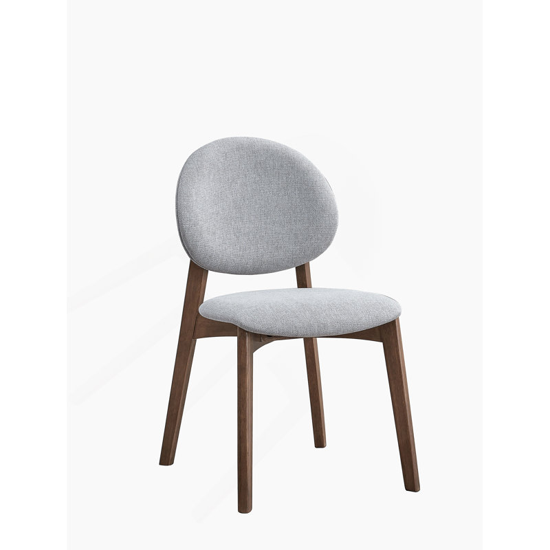 Ensemble de chaises d'appoint polyvalentes et confortables pour les espaces élégants, Gris clair