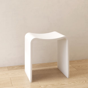 Tabouret de douche à surface solide