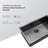 33"X19"X10" Gunmetal Black Undermount  Kitchen Sink 16 Gauge Single Bowl With Drain Assembly