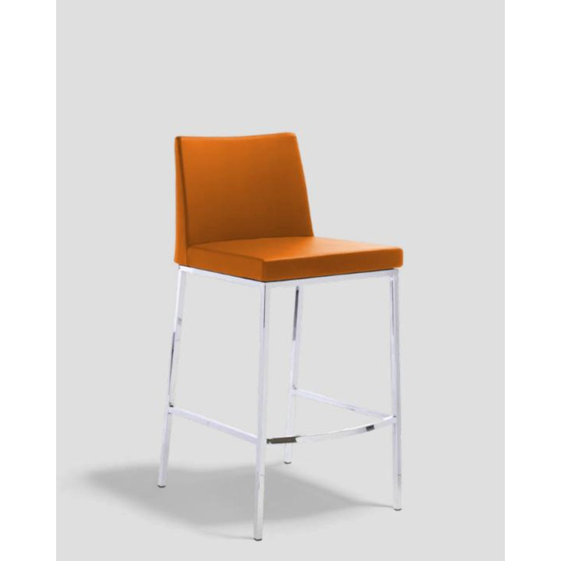 Gardenia Pu Leather Stool, Counter Stool (26" Seat Height)