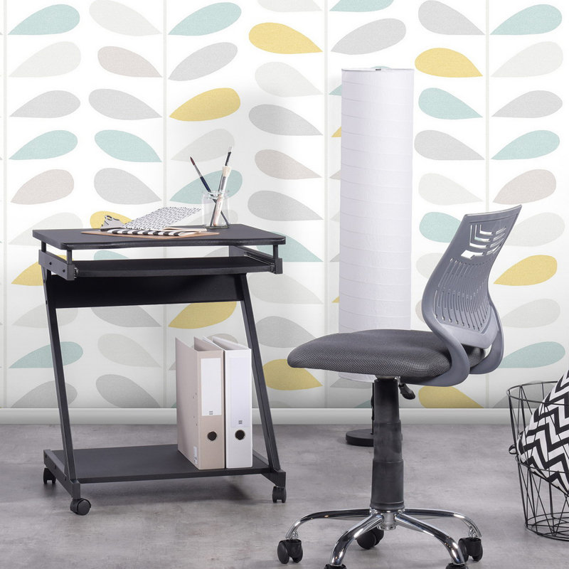 Ftenelle Solid Wood Base Secretary Desk
