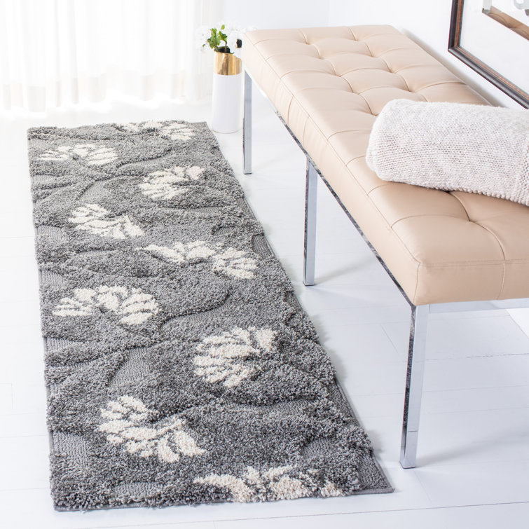 Chanhassen Shag Performance Floral Rug