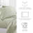 4 Piece Sheet Set Patterned Microfiber Ultra Soft Bedding in Floral Dream-97832648-97832647