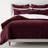 Cascade Velvet Solid Colour Duvet Cover Set 8 Piece-98194605-98194598