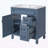 30-Inch Bathroom Vanity with Ceramic Sink-117981647