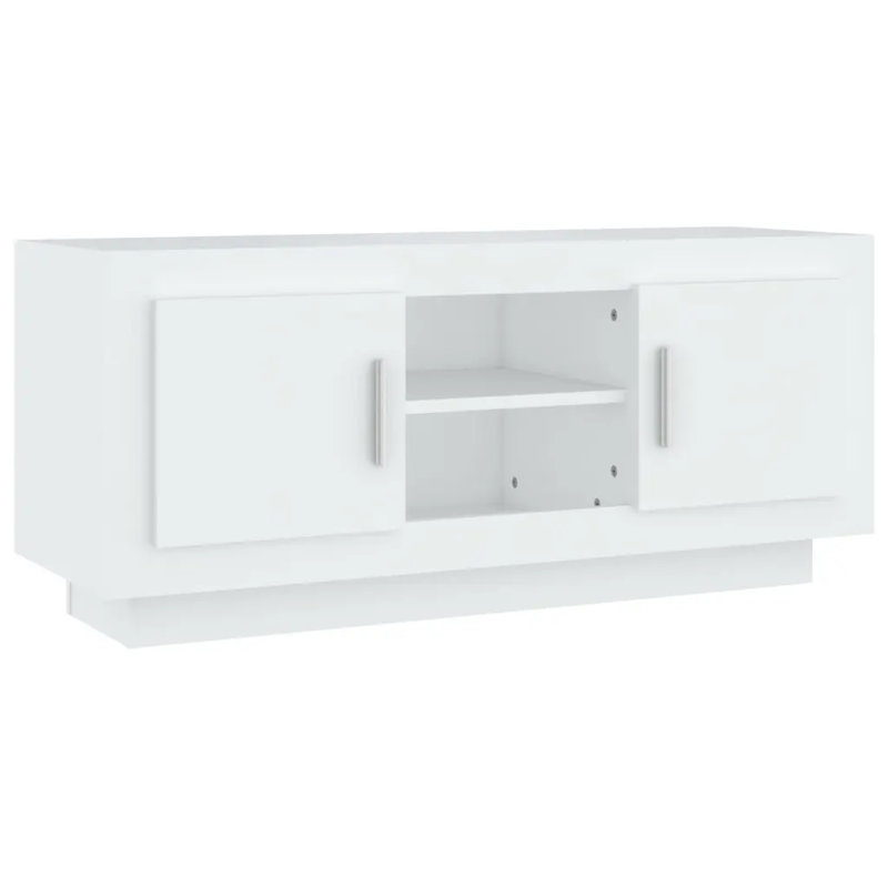 Jekeria Unfinished TV Stand for TVs up to 43", White