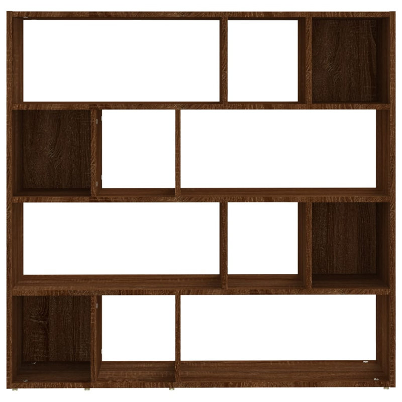 Book Cabinet/Room Divider Sonoma 41.3"X9.4"X40.2", Brown Oak