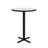 24'' L Round Breakroom Table