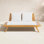 Lavinia 65" Acacia Patio Loveseat