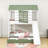 Templepatrick Kids Twin Over Twin Bunk Bed with Trundle