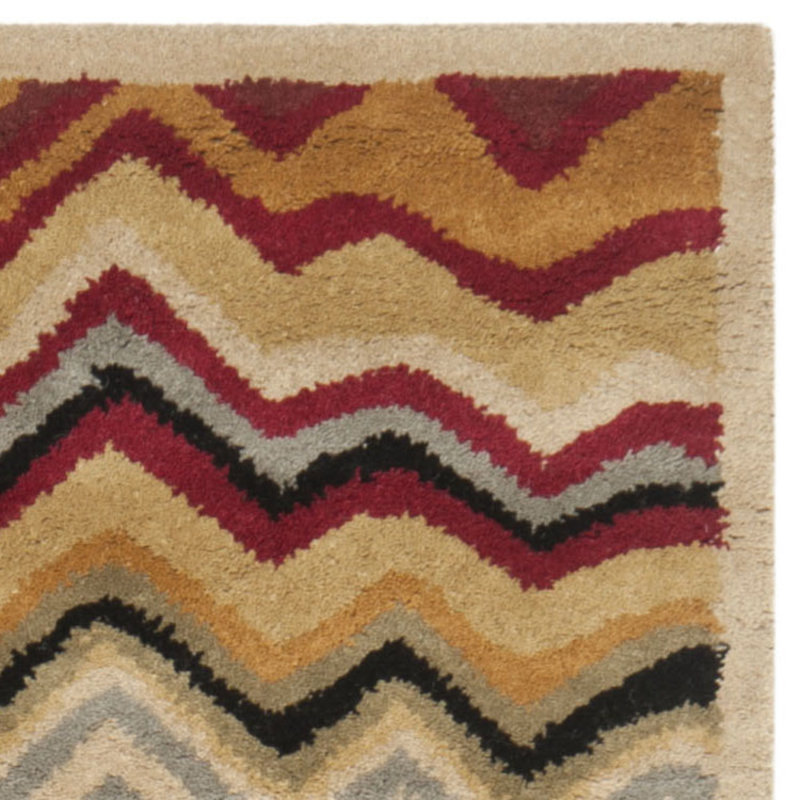 Tanner Hand Tufted Wool Abstract Rug, Runner 2'3" x 9'