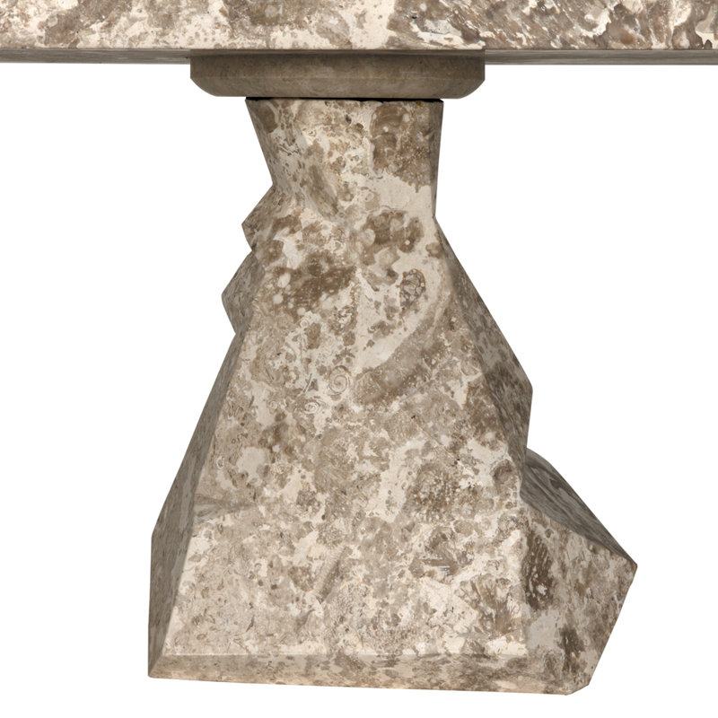 Tilden Console, Marble, White