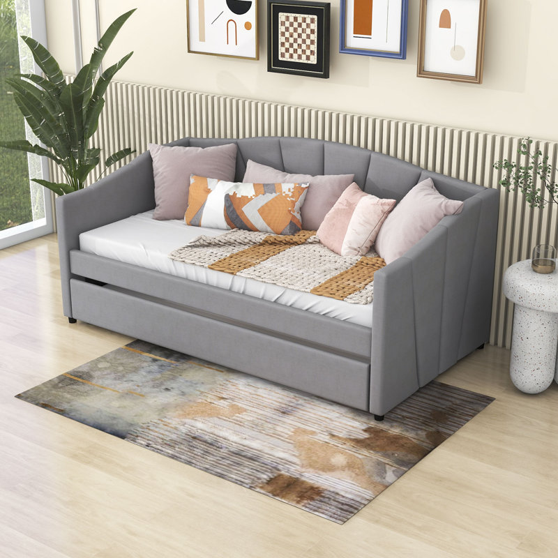 Palmnue Upholstered Daybed, Gray
