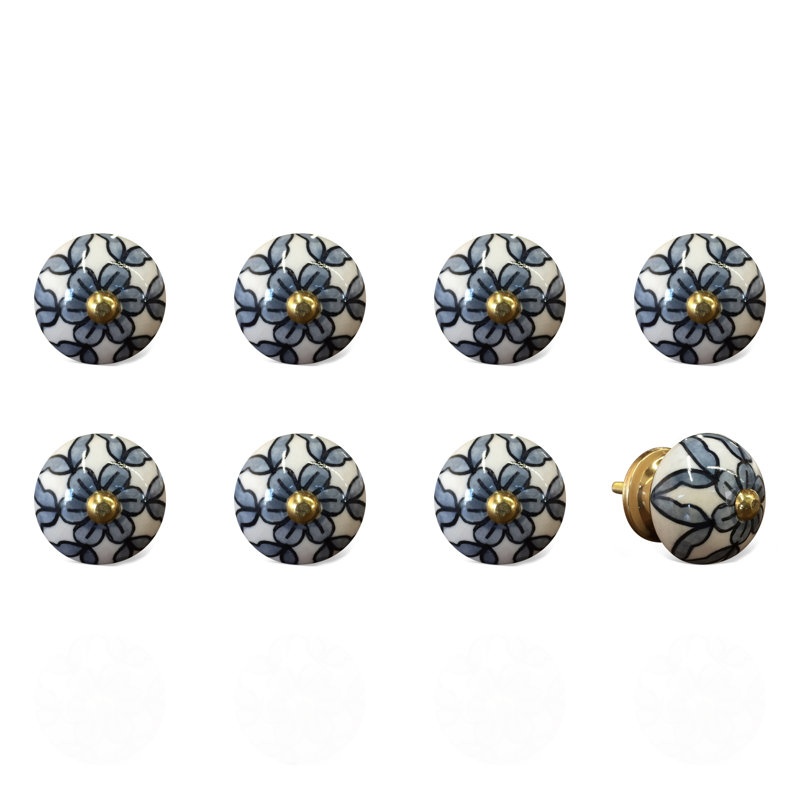 Handpainted Round Knob
