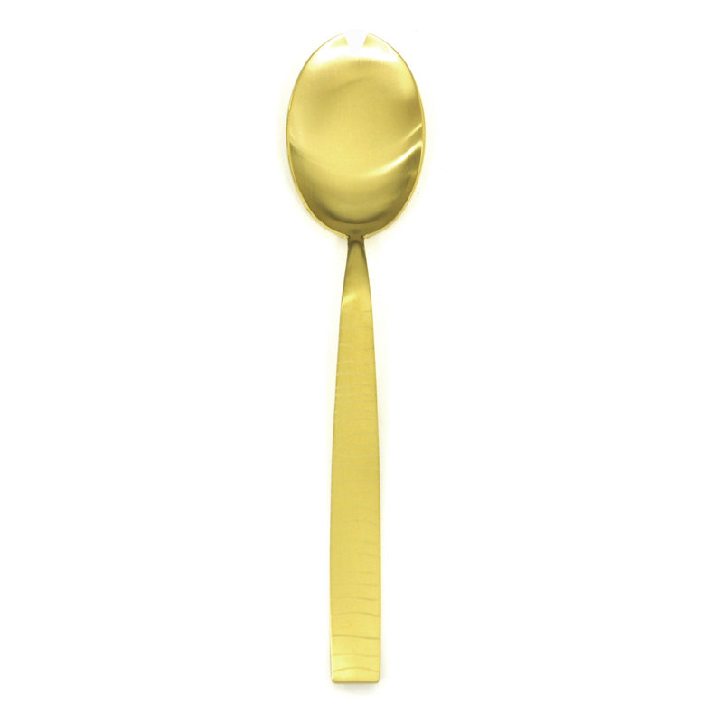 Cuillère à salade Tigre - 48 pièces, Or givré