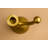Raíz Studio Loop Candle Holder – Hand-Cast Gold Metal Sculptural Candle Stand