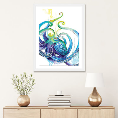 Octopus par Katy Lipscomb - impression d'art graphique
