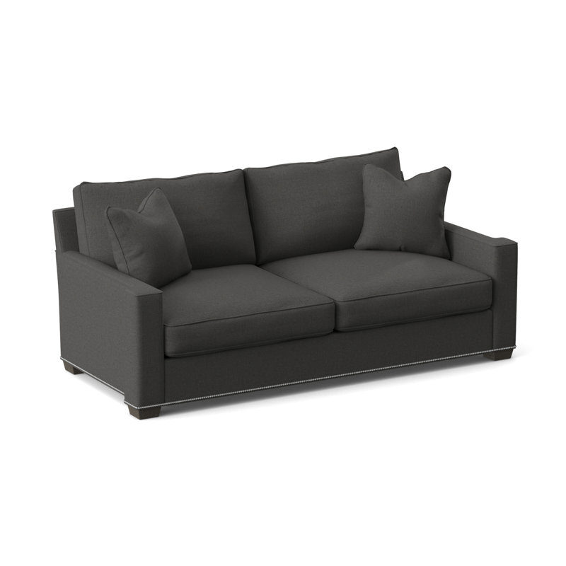 Colton Sofa, Black Polyester 71551L84, Storm