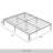FULL SIZE METAL PLATFORM BED IN BLACK-1241800776-1241800775