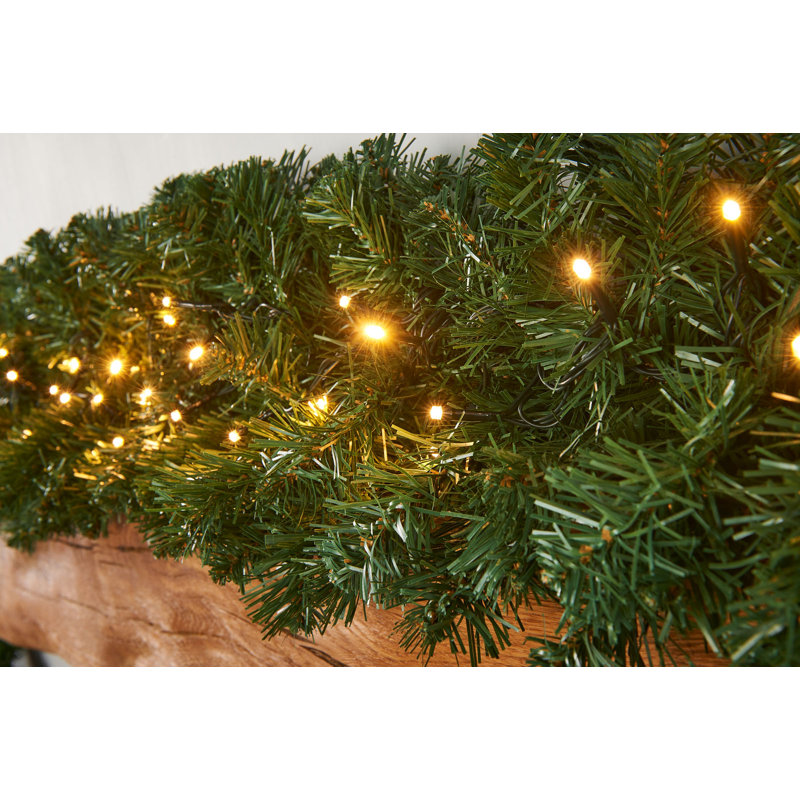 108cm Lighted Faux Garland with Lights